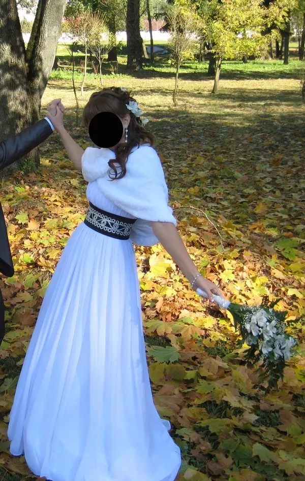 Свадебное платье в греческом стиле!