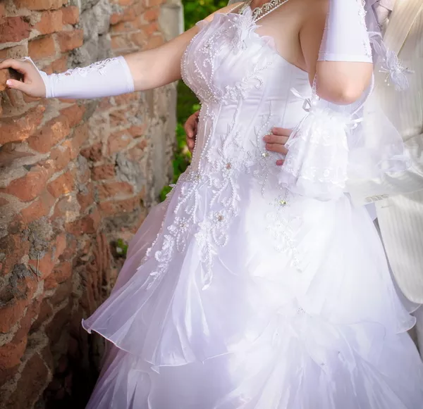 очень красивое свадебное платье 2